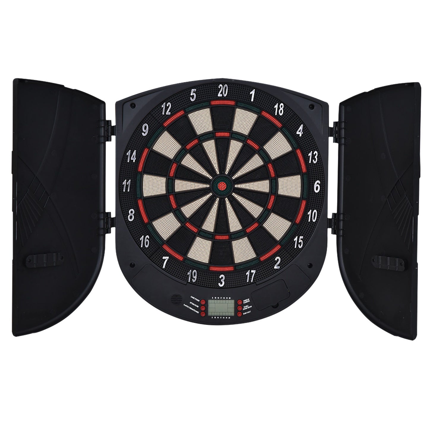 Nancy's Babies Bay Elektronisch Dartbord - 8 Spelers - 26 Spellen - LCD-Display - Zwart