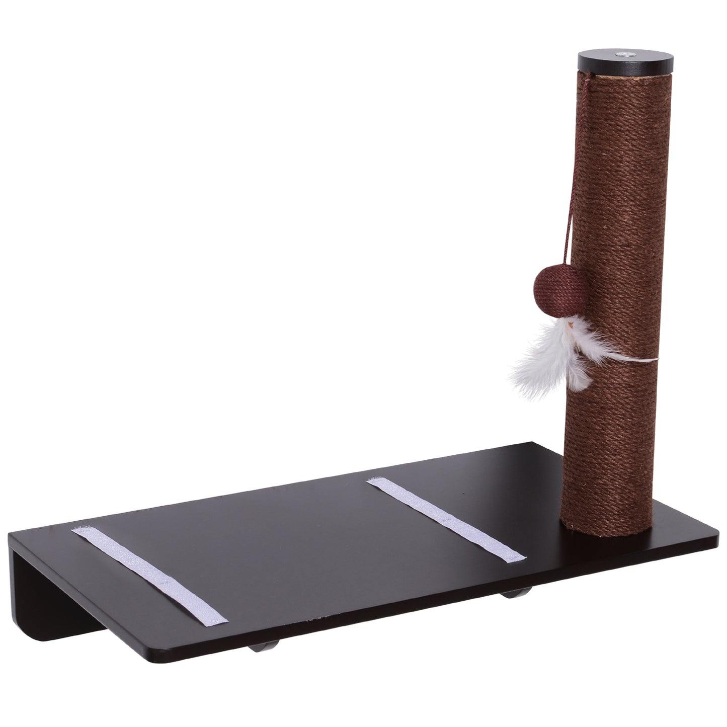 Nancy's San Marino Krabpaal - Kattenplank - MDF - Pluche - Kattenbord - Bruin