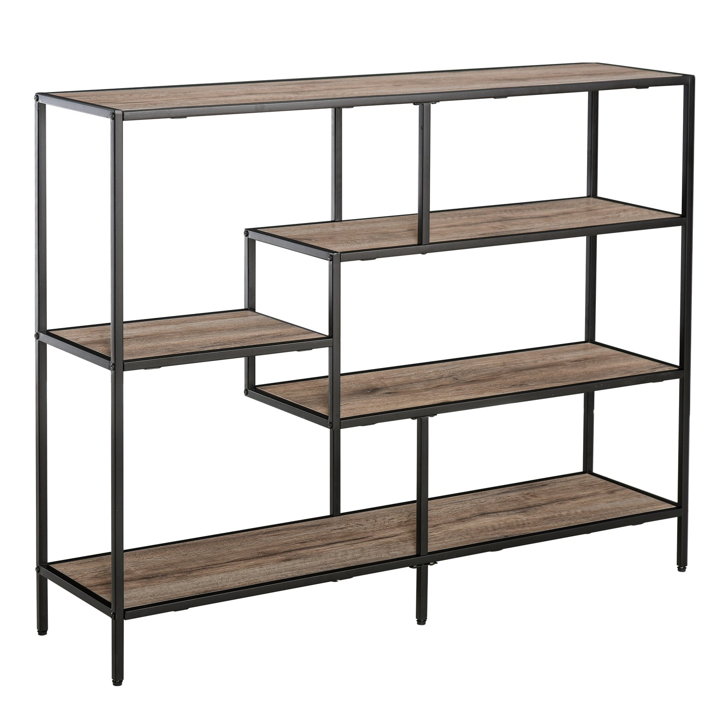 Nancy's Woodland Boekenkast - Boekenwand - Spaanplaat - Kantoorplank - Archiefplank -Licht Eiken