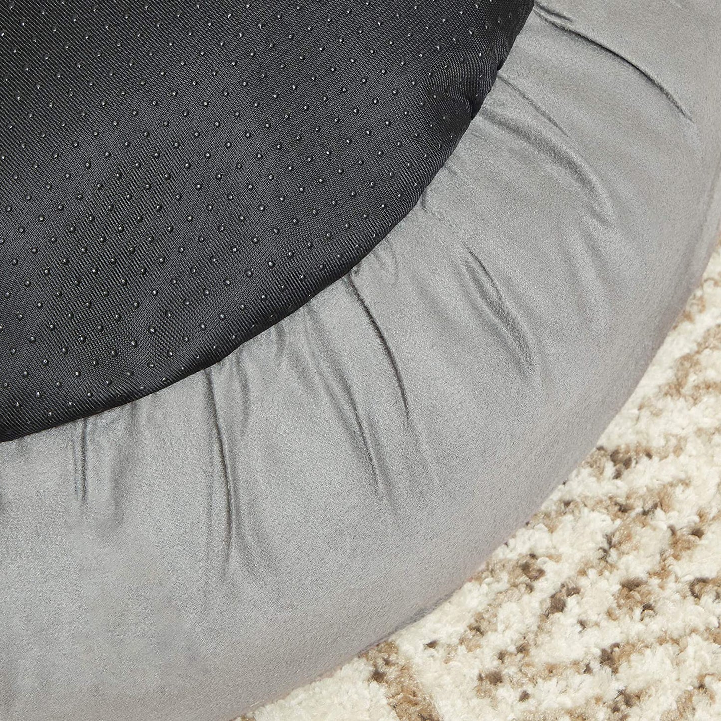 Nancy's Bunny Brook Hondenmand - Dierenbed - Kattenmand - Grijs en Crèmewit - 50 x 18 cm