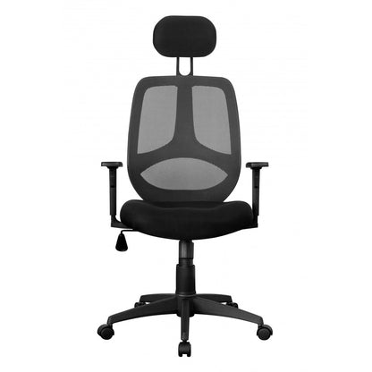 Nancy's Zion Office Chair - Swivel chair - Executive chair - Adjustable - Headrest - Ergonomic - Black