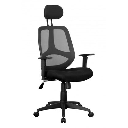 Nancy's Zion Office Chair - Swivel chair - Executive chair - Adjustable - Headrest - Ergonomic - Black