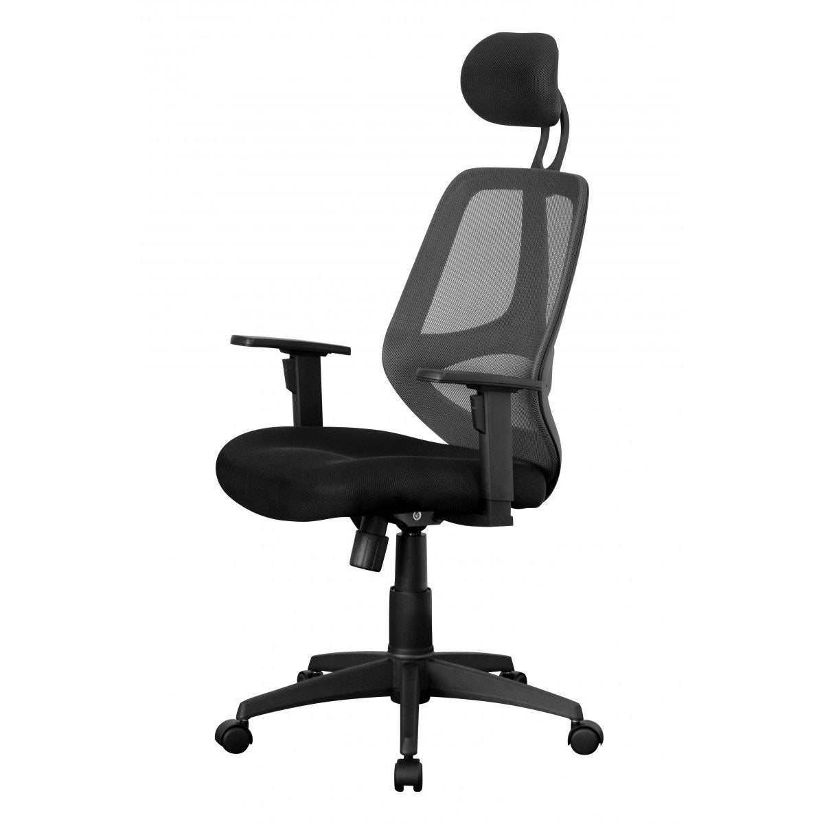 Nancy's Zion Office Chair - Swivel chair - Executive chair - Adjustable - Headrest - Ergonomic - Black