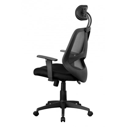 Nancy's Zion Office Chair - Swivel chair - Executive chair - Adjustable - Headrest - Ergonomic - Black