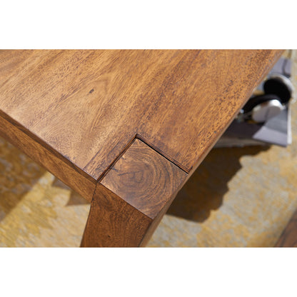 Table basse Houma de Nancy - Table basse en bois massif - Tables basses - Bois - 110 x 60 cm