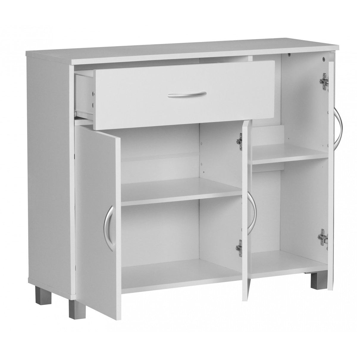 Nancy's Lebanon Dressoir - Gangkast - Ladekast - Beukenhout - Hout - Wit