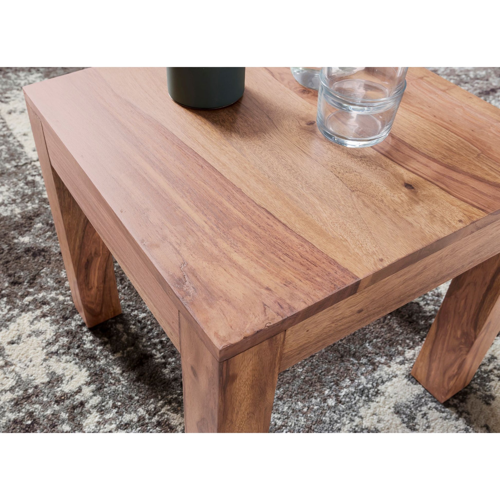 Nancy's Hershey Salontafel - Bijzettafel - Koffietafel - Acaciahout - 45 x 45 x 40 cm