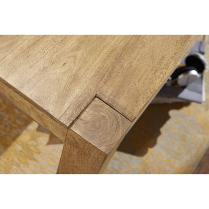 Nancy's Parma Salontafel - Koffietafel - Massief Hout - Acacia - 110 x 60 cm - Rechthoekig - Natuurlijk