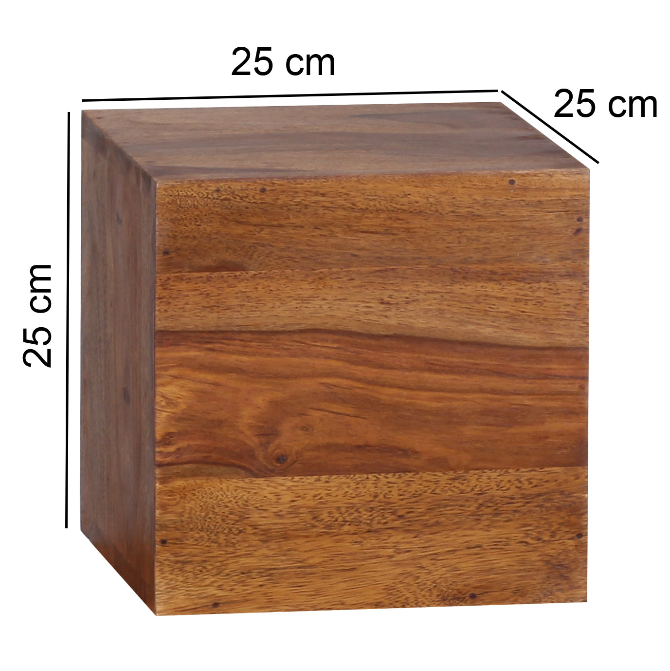 Nancy's Jericho Wandplanken Set Van 4 - Wandblokken - Massief Sheeshamhout - Verschillende afmetingen