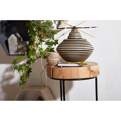 Nancy's Mankato Bijzettafel - Massief Acacia Hout - Massief Houten Bijzettafel - Bijzettafeltje - Salontafel