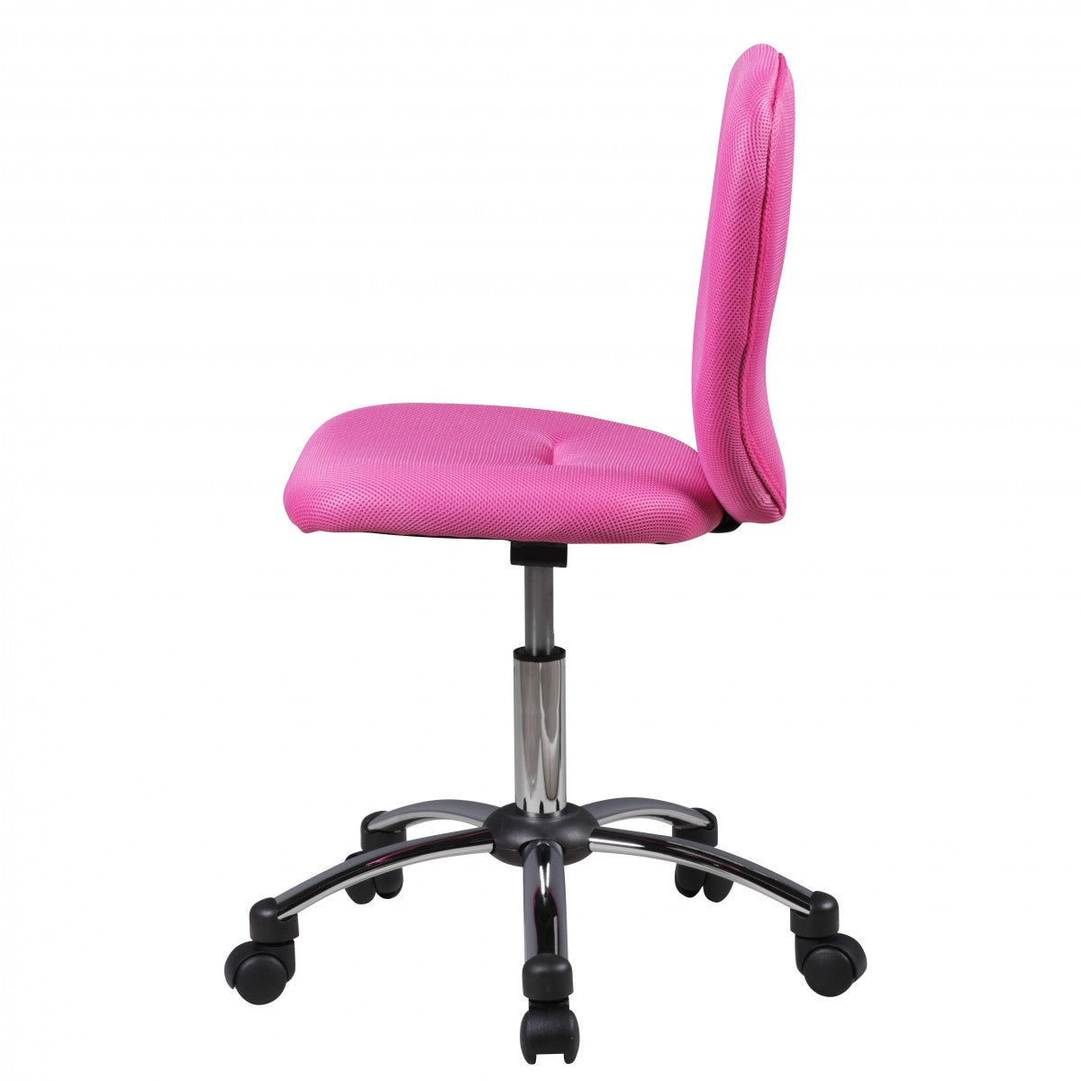 Chaise de bureau Nancy's Topeka pour enfants - Chaise pivotante - Chaise de bureau - Chaise haute - Réglable - Noir/Vert/Bleu/Rose