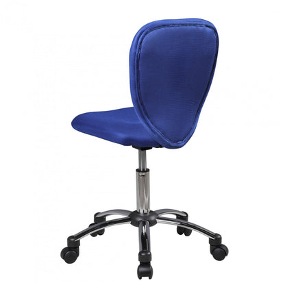 Chaise de bureau Nancy's Topeka pour enfants - Chaise pivotante - Chaise de bureau - Chaise haute - Réglable - Noir/Vert/Bleu/Rose