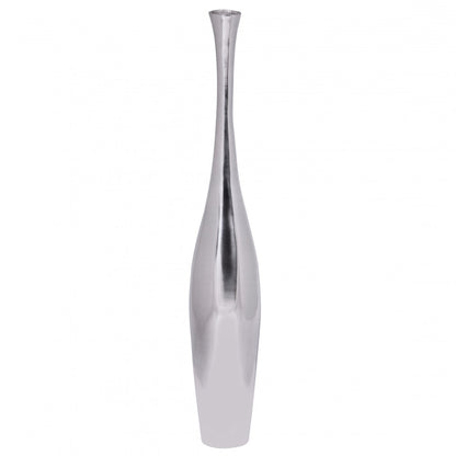 Vase à fleurs en aluminium de Nancy - Décoration - Vase moderne - Design - Argent