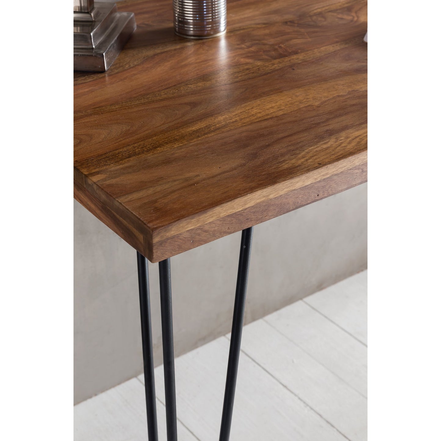 Nancy's Yakima Bureau - Werktafel - Massief Houten Bureau - Kantoortafel - Sheesham - Bruin