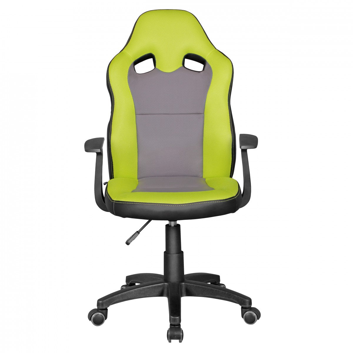 Nancy's Poteau Bureaustoel voor Kinderen - Draaistoel - Ergonomisch - Kinderstoel - Geel / Grijs / Zwart