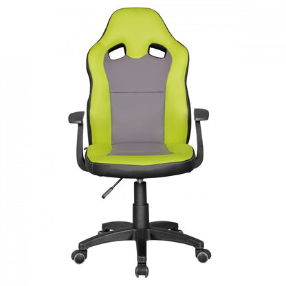 Nancy's Poteau Bureaustoel voor Kinderen - Draaistoel - Ergonomisch - Kinderstoel - Geel / Grijs / Zwart