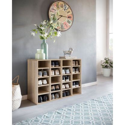 Nancy's Cortland Schoenenkast - 20 Paar Schoenen - Schoenenrek - Schoenen Organizer - Sonoma