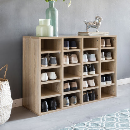 Nancy's Cortland Schoenenkast - 20 Paar Schoenen - Schoenenrek - Schoenen Organizer - Sonoma