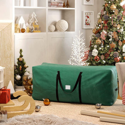 Nancy's Wampsville Opbergtas voor Kerstboom - Draagtas - Waterdicht - Groen - voor Bomen tot 160 cm