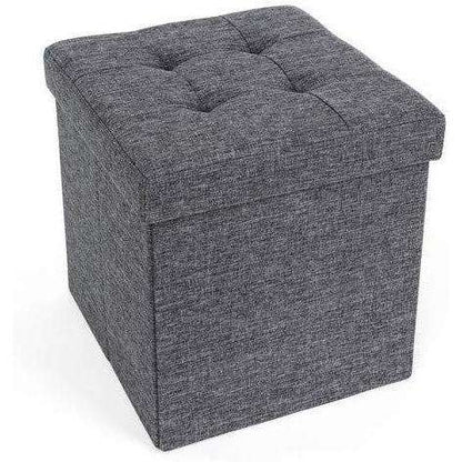 Nancy's Hocker - Hocker Met Opbergruimte - Hockers - Hockers En Poefen - Donkergrijs
