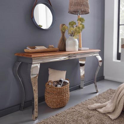 Nancy's Console Tafel - Bijzettafel - Industriële Bijzettafels - 130 cm