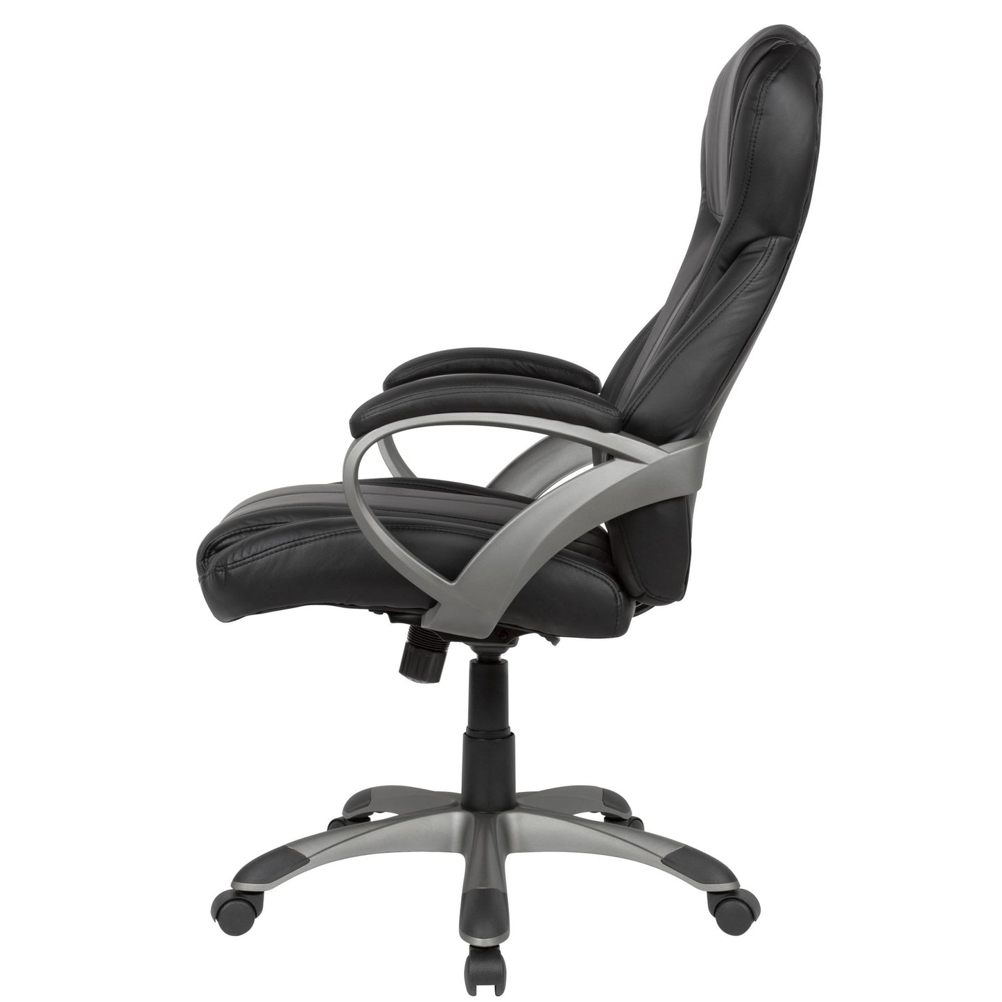Chaise de bureau Nancy's Revere - Chaise pivotante - Chaise de bureau - Chaise d'ordinateur - Faux cuir - Noir