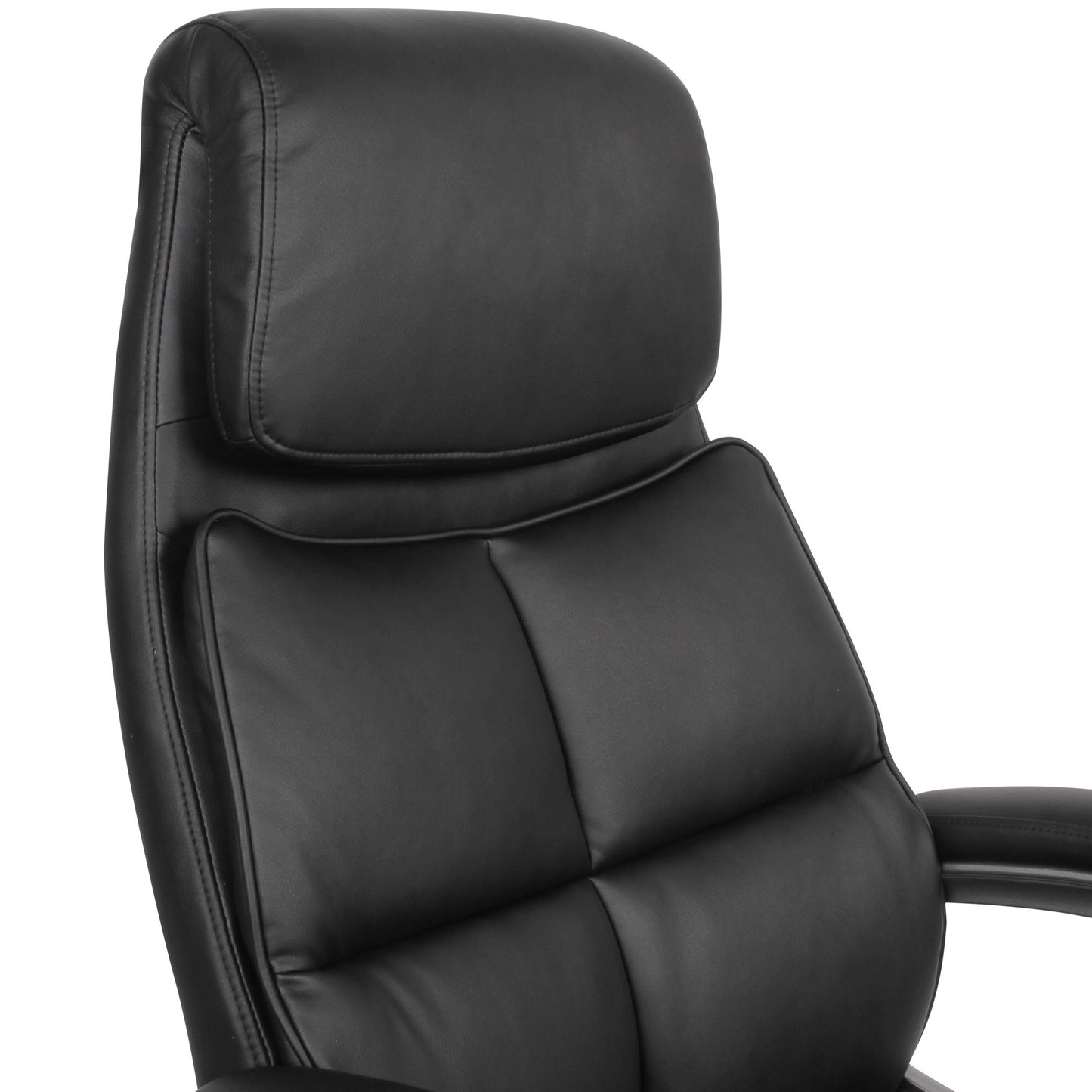 Chaise de bureau Nancy's Flint - Chaise pivotante - Chaise de bureau - Chaises de bureau - Simili cuir - Noir
