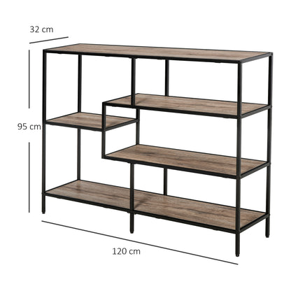 Nancy's Woodland Boekenkast - Boekenwand - Spaanplaat - Kantoorplank - Archiefplank -Licht Eiken