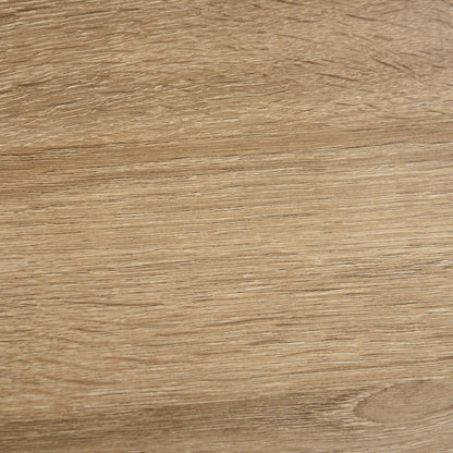 Nancy's Defiance Boekenkast - 3 Niveaus - 4 Lades - Bewerkt Hout - Melamine - 40 x 40 x 170 cm - Naturel - Wit