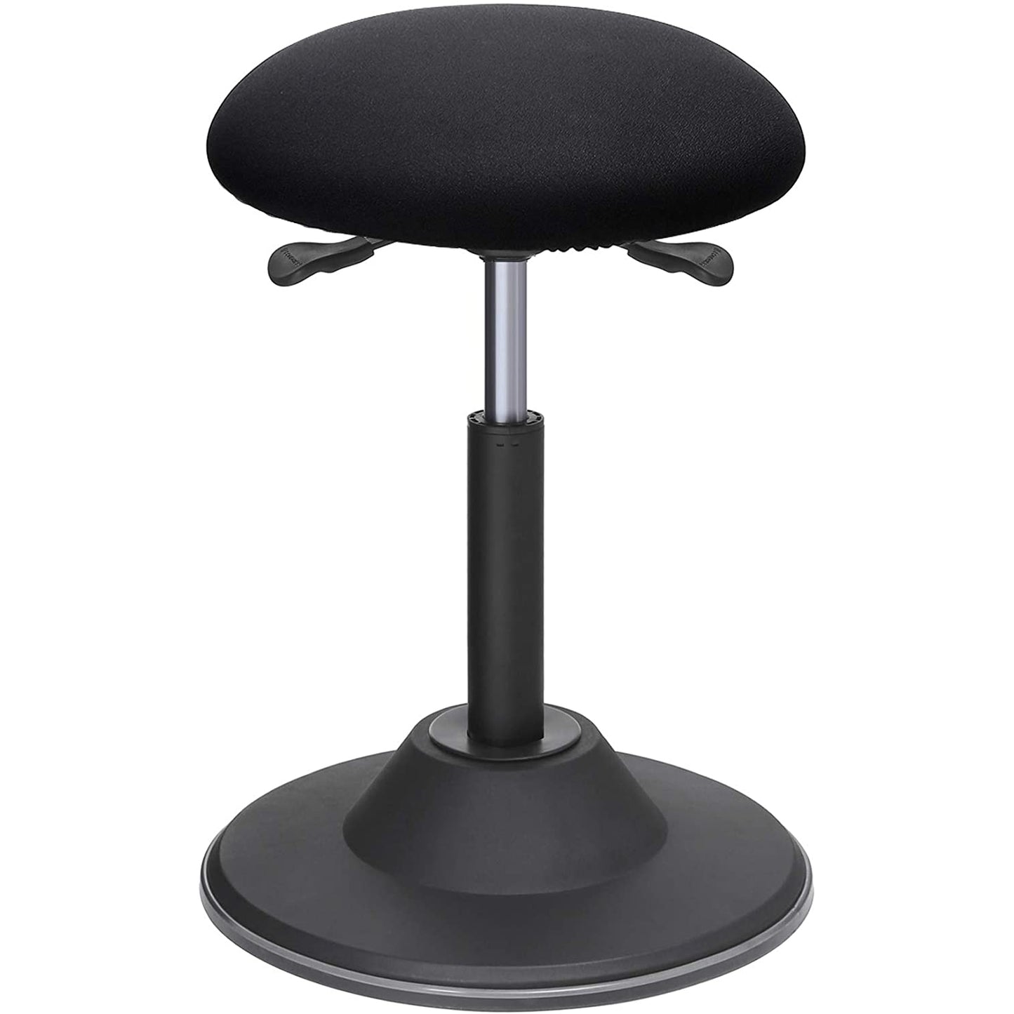 Nancy's Marfa Werkkruk - Bureaukruk - Hoogte Verstelbaar - Ergonomisch - Draaibaar - Anti-Slip - Zwart