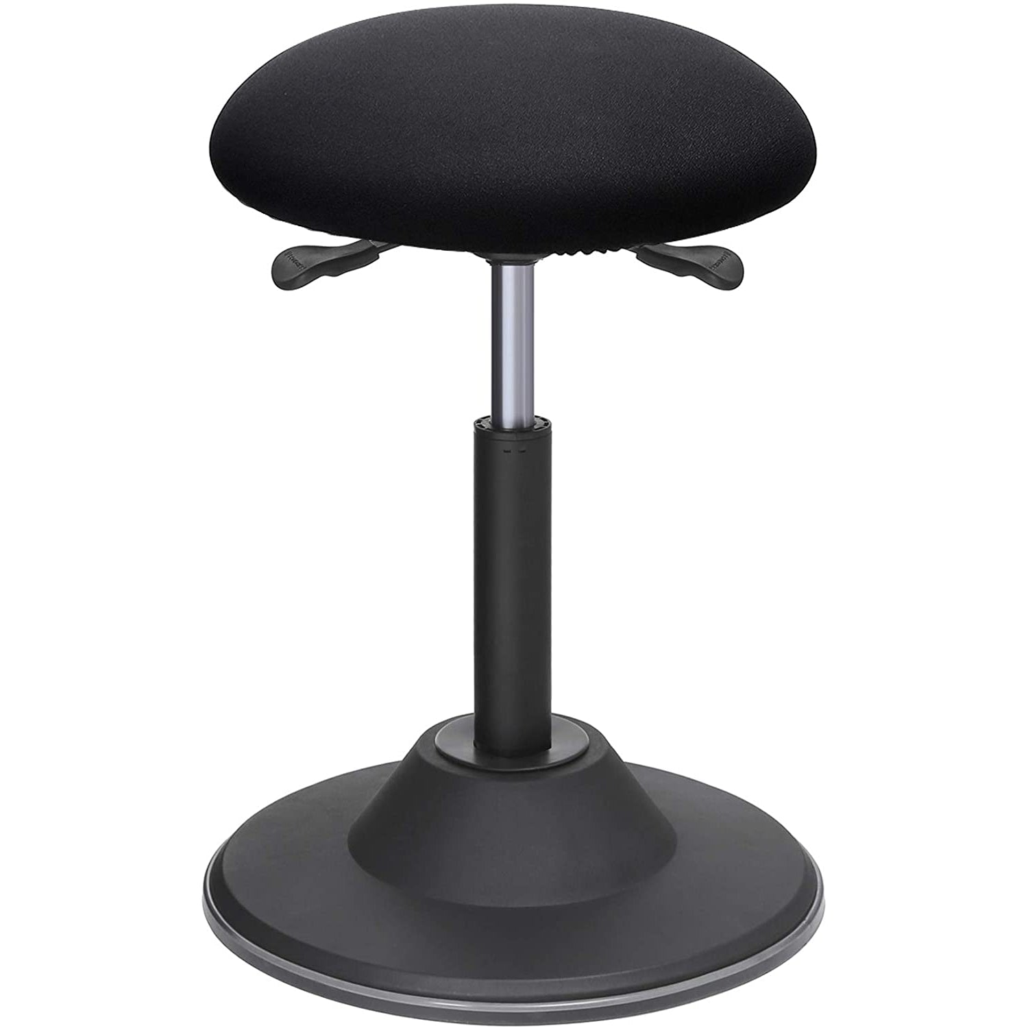 Nancy's Marfa Werkkruk - Bureaukruk - Hoogte Verstelbaar - Ergonomisch - Draaibaar - Anti-Slip - Zwart