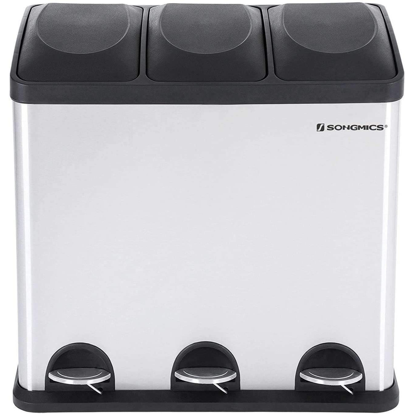 Nancy's Afvalbak - 54L Pedaalemmer Scheidingssystemen – Afvalscheiding - Prullenbak