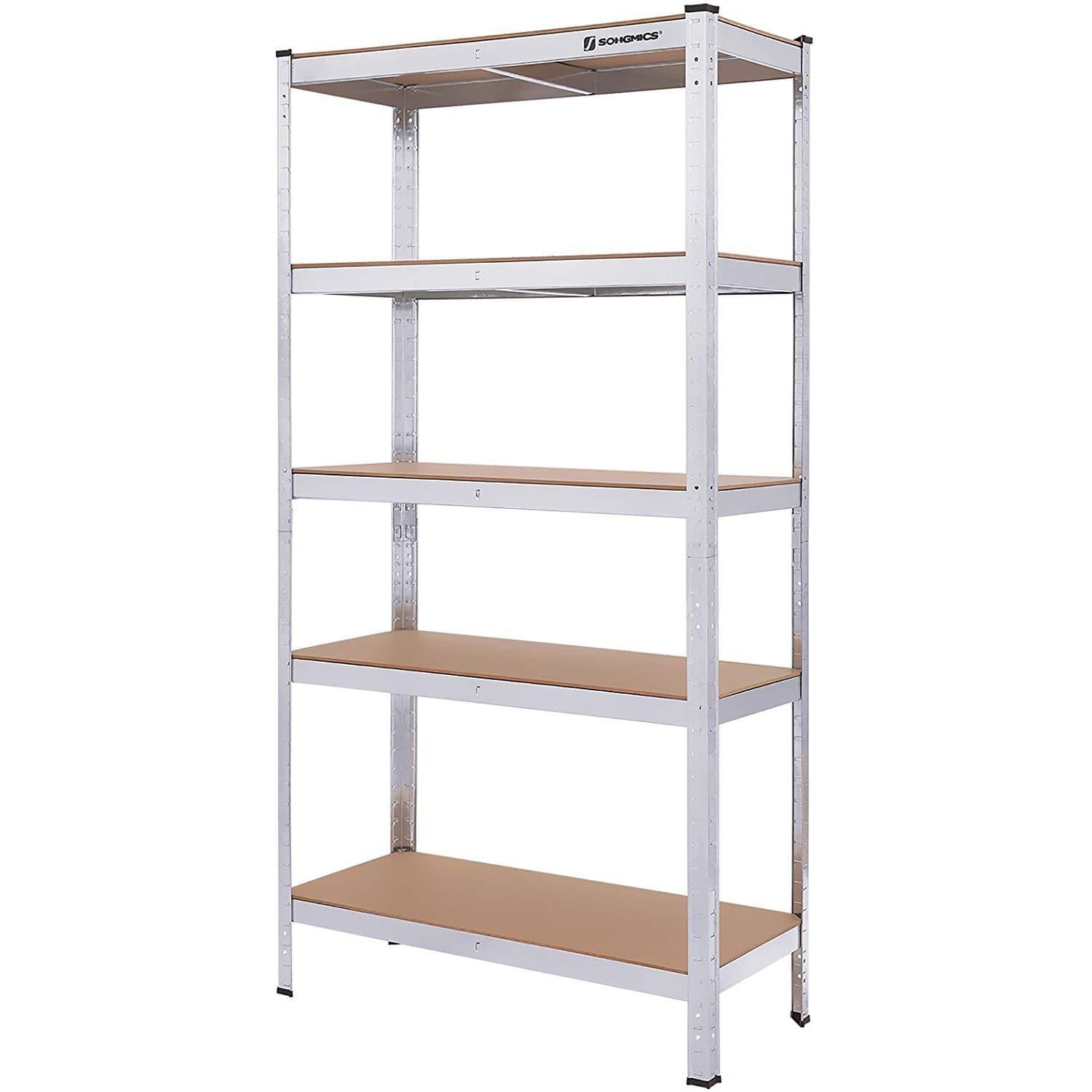 Nancy's Warehouse Rack - Shelving Cabinets - Workbench - Storage Rack - For Garage, Basement or Shed - Rack for Tool Storage - 180 x 90 x 40 cm - Max. Carrying capacity: 875 KG 