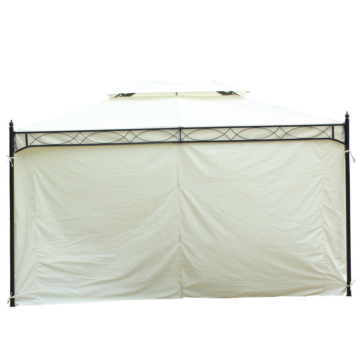 Nancy's Grand Haven Paviljoen - Partytent - Luxe - Zijwanden - Waterafstotend - Staal - Polyester - 300 x 400 cm
