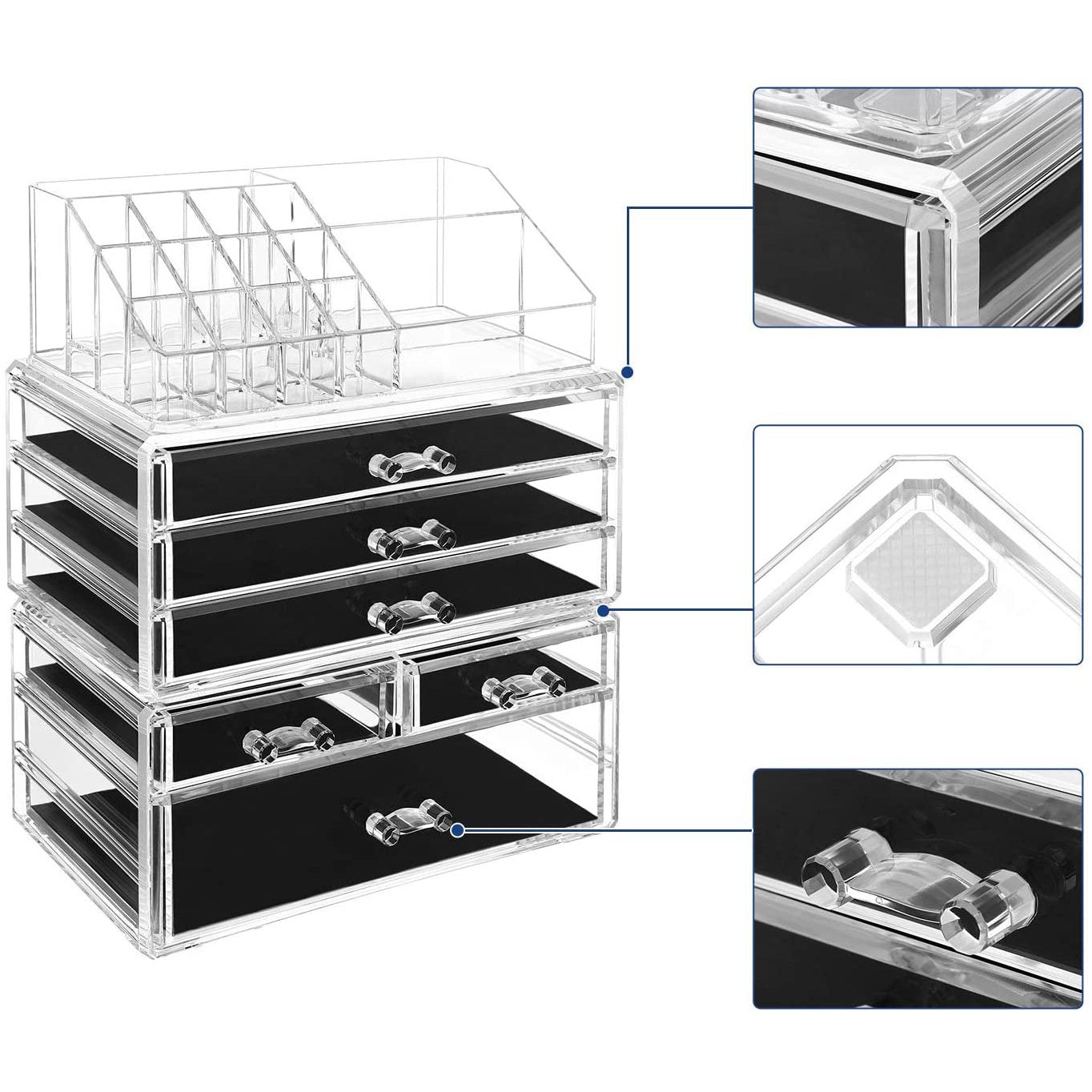 Nancy's Make-Up Organizer - Transparent - Espace de rangement - Make Up Organizer
