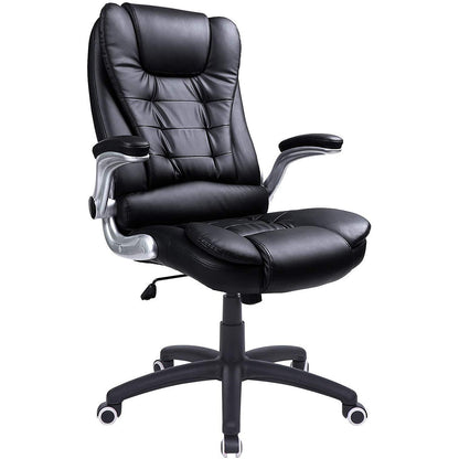 Nancy's Unionport Luxe Bureaustoel - Zwarte Ergonomische Bureaustoelen - Bureaustoelen Voor Volwassenen