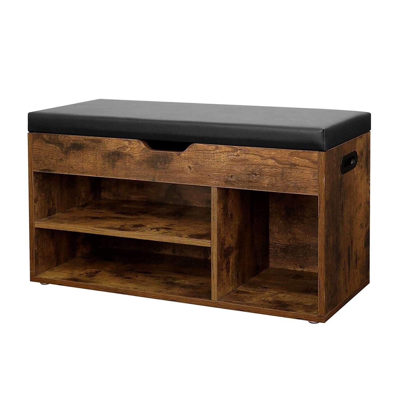 Nancy's Schoenenbank - Bank - Schoenenrek - Opbergruimte onder de zitting - hal, woonkamer, slaapkamer - Schoenenkast - 150 kg draagvermogen - 80 x 30 x 44 cm