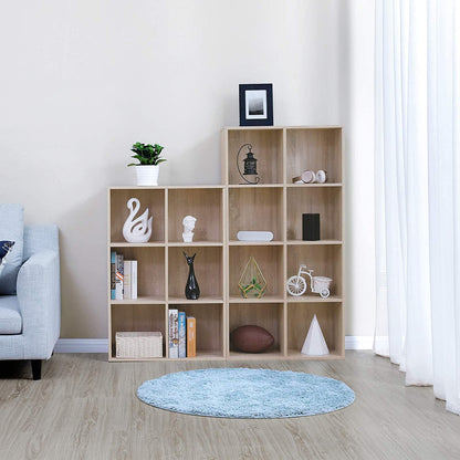 Nancy's Quarto Boekenkast - Wandkast - Vakkenkast - Opbergkast - Eiken - ± 65 x 30 x 130 cm