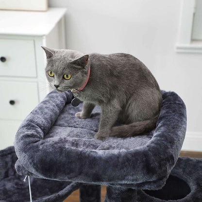 Nancy's Krabpaal met Hangmat en Speeltje - Speelhuis Voor Katten -  90CM