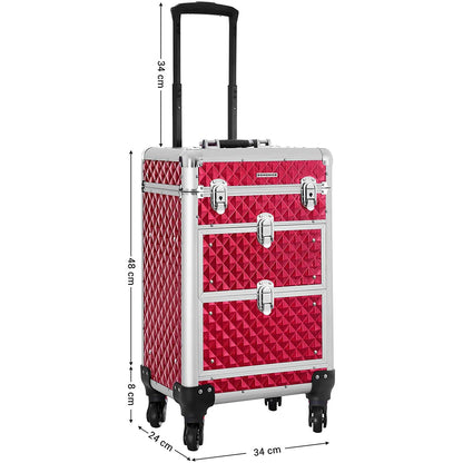 Valise maquillage Nancy's - Valise trolley cosmétique