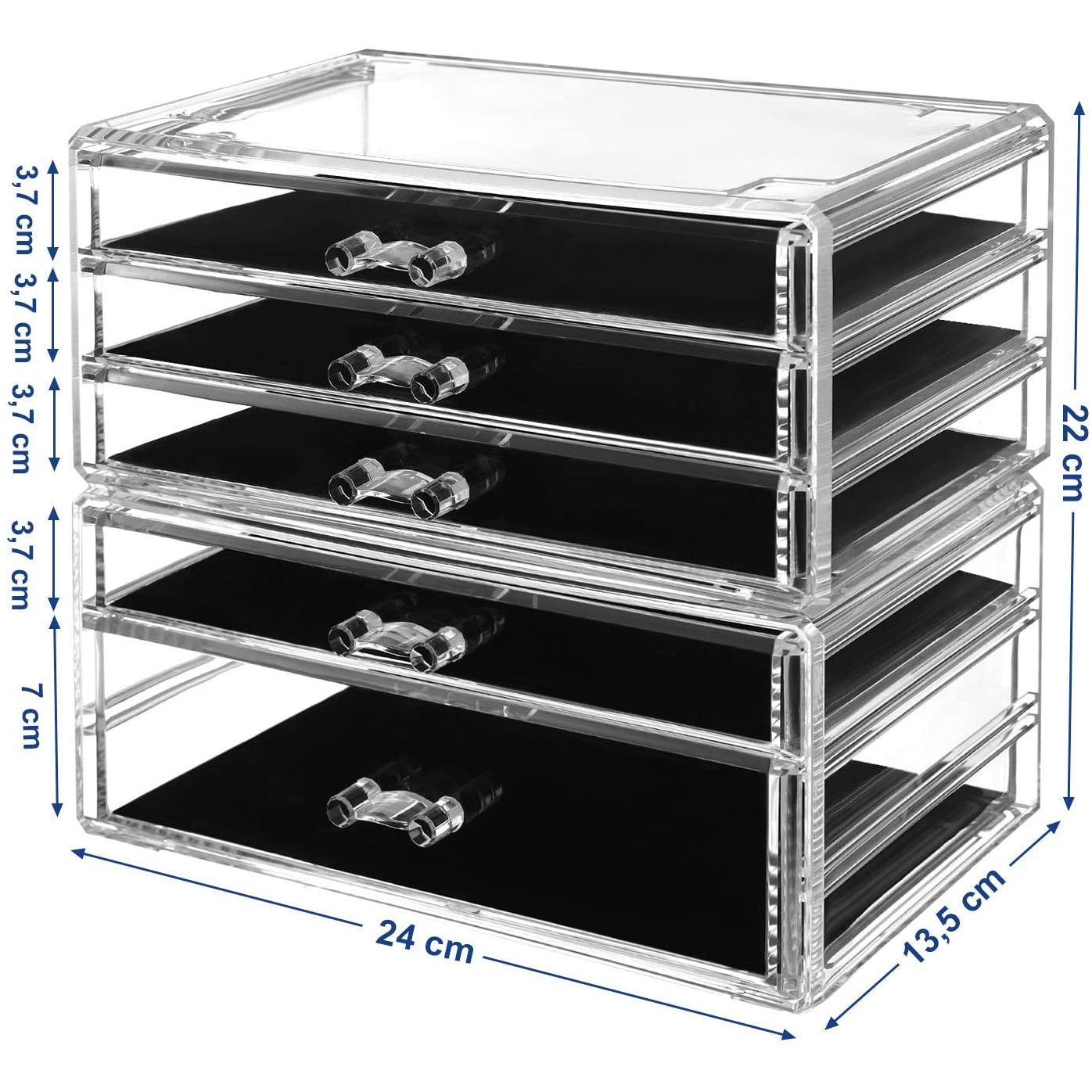 Nancy's Make-up Organizer - Make Up Koffer - Opberg Doos - Sieradendoos