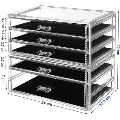 Nancy's Make-up Organizer - Make Up Koffer - Opberg Doos - Sieradendoos