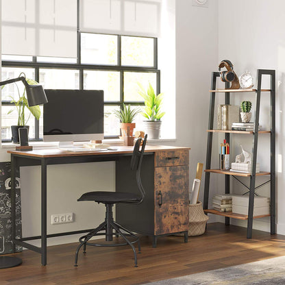 Nancy's Vintage Bureau - Computer Bureau met lade & kast - Kantoor - Woonkamer - Industrieel - Bureaus - 130 x 55 x 75 cm