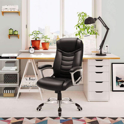Chaise de bureau Nancy's Manhattan Luxury Design Manager - Chaise de direction ergonomique - Simili cuir - Robuste