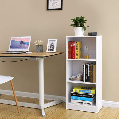 Nancy's Boekenkast met 3 planken - Kast met verstelbare planken - 40 x 24 x 93 cm