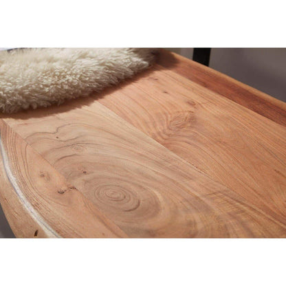 Nancy's Olney Sofas - Solid Wood Kitchen Bench - Sofa - Dining Bench - Brown - 180 x 85.5 x 60 cm
