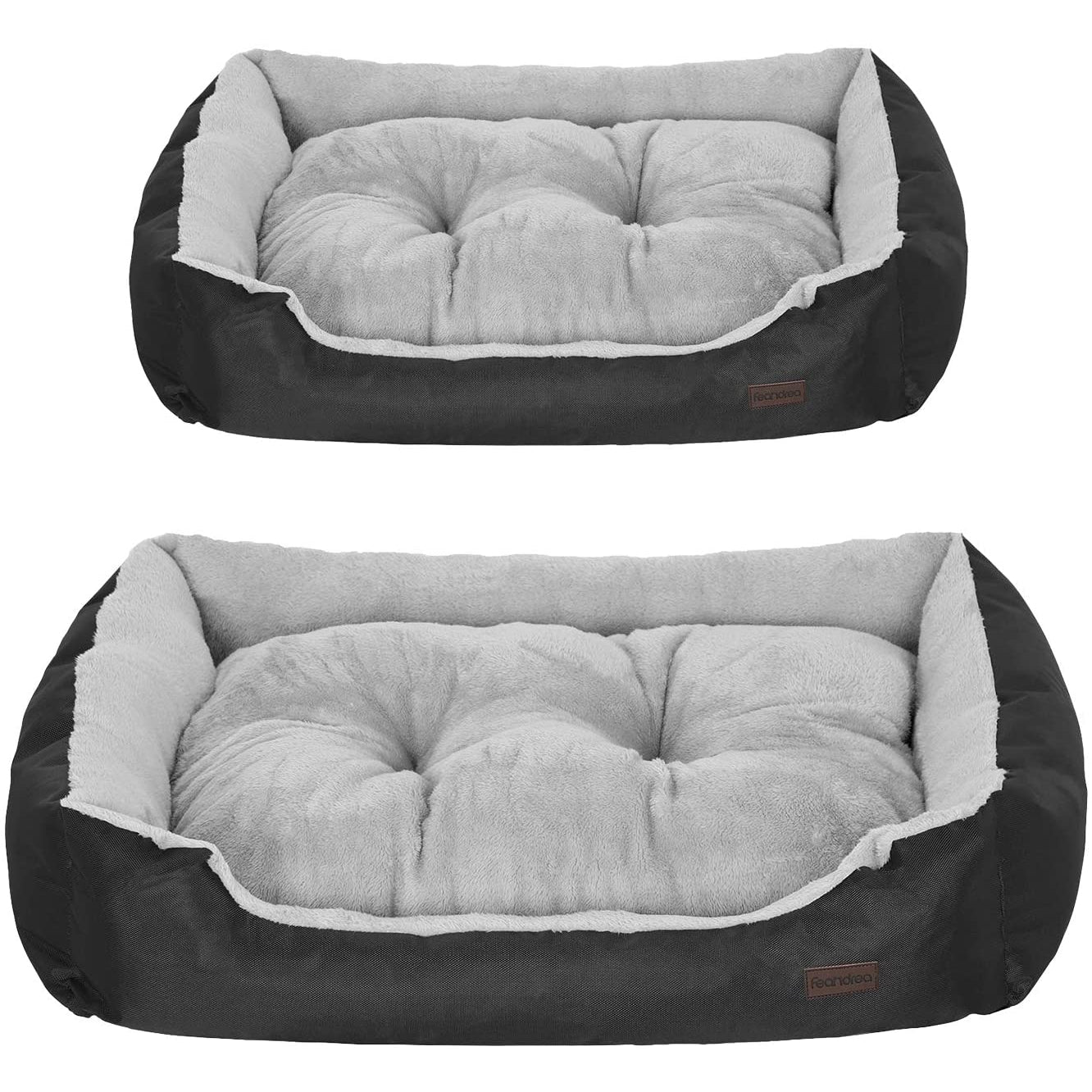 Lit pour chien de luxe de Nancy - Canapé pour chien lavable - Lit pour animaux de compagnie - Lits pour chiens - 70 x 55 x 21 cm