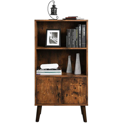 Nancy's Cambridge Retro Boekenkast - Vintage Houten Kast - Kasten - 120 x 60 x 30 cm
