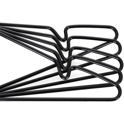 Nancy's Brunel Kledinghangers - 20 Stuks - Premium - Anti-Slip - Draaibare Haak - Zwart - ‎‎42.5 x 0.4 x 20.5 cm