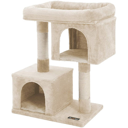 Nancy's S Krabpaal voor katten - Kattenboom - Beige - 60 x 40 x 84 cm